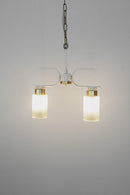 2灯 アイアンフレーム シャンデリア<br>ヴィンテージ<br>cerote antiques - ヴィンテージ SHARK ATTACK