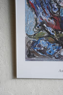 Asger Jorn<br> ヴィンテージ <br> ウォールアート<br> 大阪店 - ヴィンテージ SHARK ATTACK