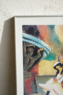 August Macke「Ballet Russes 1」<br> ヴィンテージ <br> ウォールアート<br> 大阪店 - ヴィンテージ SHARK ATTACK