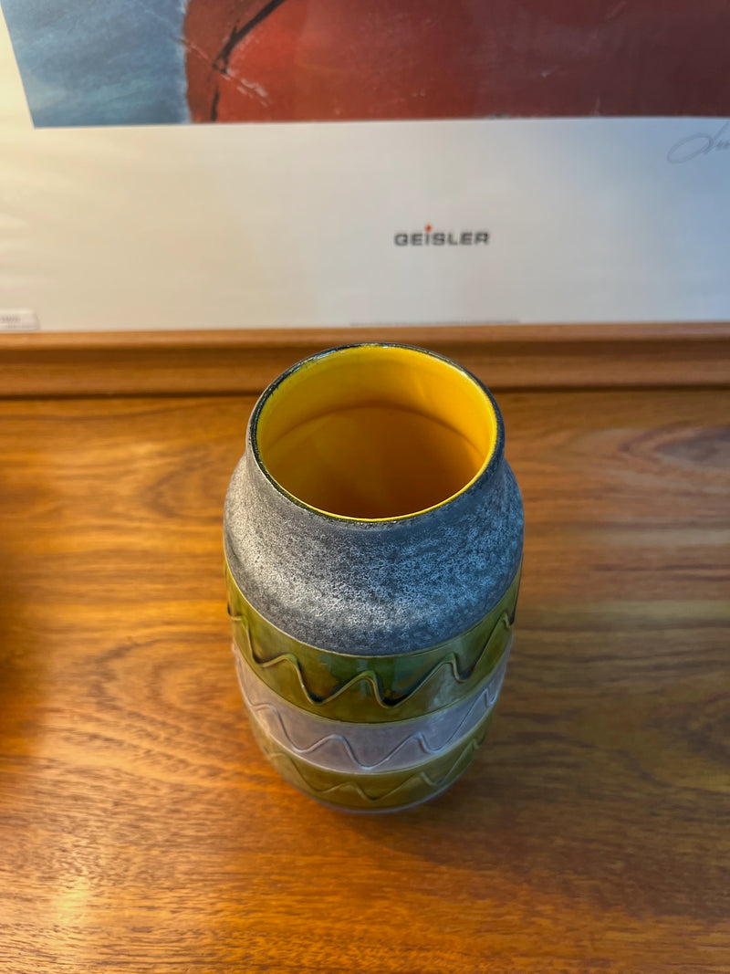 Scheurich <br>Fat lava セラミックフラワーベース <br>West Germany 1960's-1970's <br>TAMAGAWABASE - ヴィンテージ SHARK ATTACK