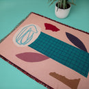 SLOWDOWN STUDIO <br>Shelley Throw (Art by Matías Larraín, France ) <br>reload店 - ヴィンテージ SHARK ATTACK