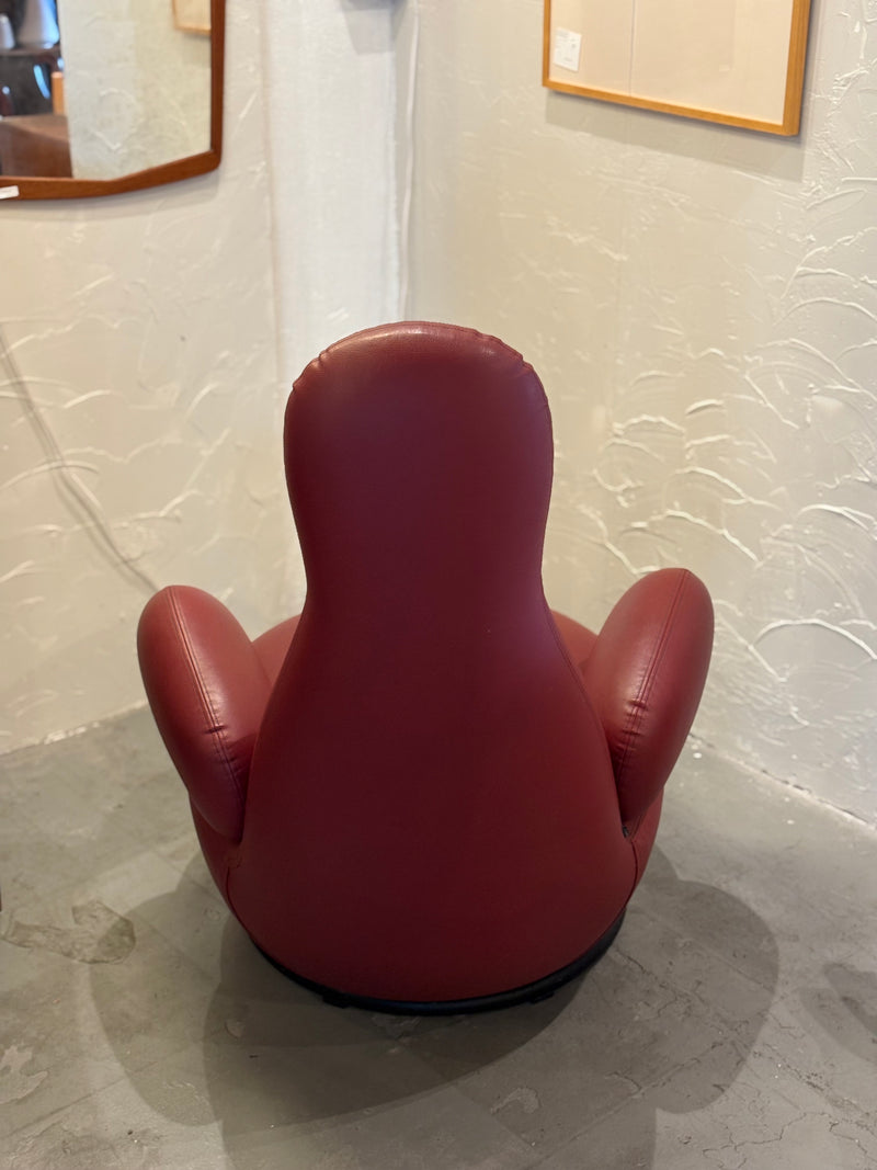 Blå Station , Stefan Borselius <br>"Oppo O50A" レザー ラウンジチェア <br>Sweden <br>大阪店 - ヴィンテージ SHARK ATTACK