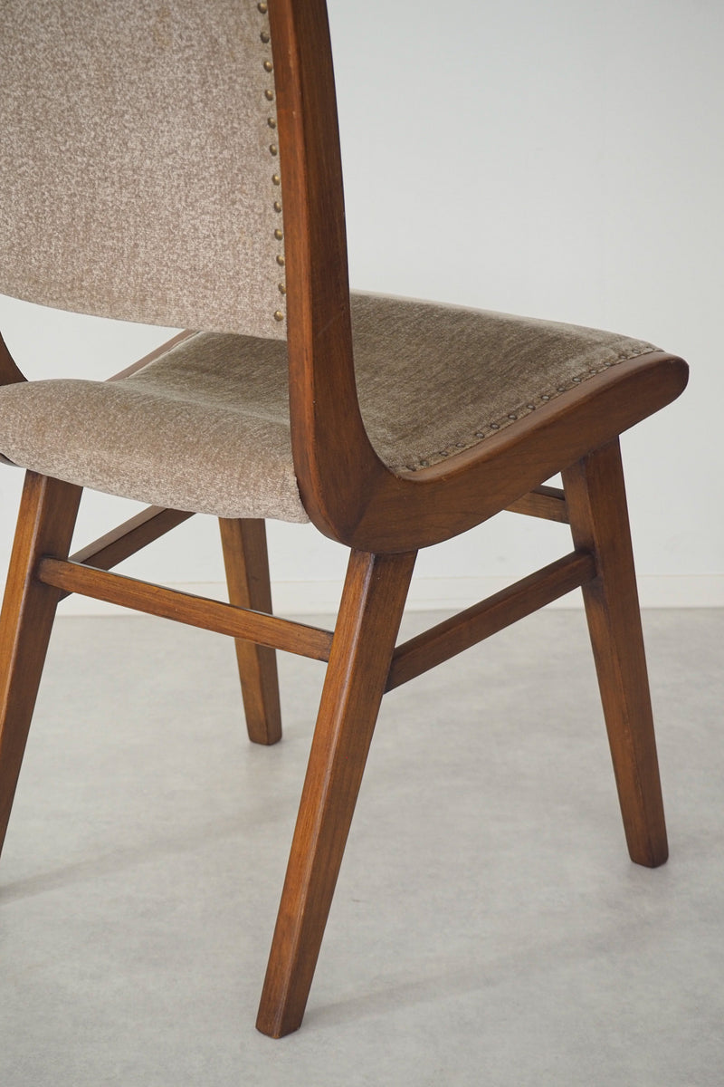 ファブリックダイニングチェア <br> cerote antiques