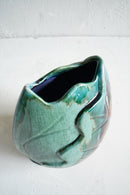 Otto Keramik<br>セラミックフラワーベース<br>大阪店 - ヴィンテージ SHARK ATTACK