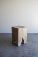 ウッド サイドテーブル/スツール <br>大阪店、大和店 - ヴィンテージ SHARK ATTACK