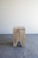 ウッド サイドテーブル/スツール <br>大阪店、大和店 - ヴィンテージ SHARK ATTACK