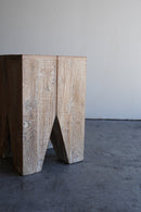 ウッド サイドテーブル/スツール <br>大阪店、大和店 - ヴィンテージ SHARK ATTACK