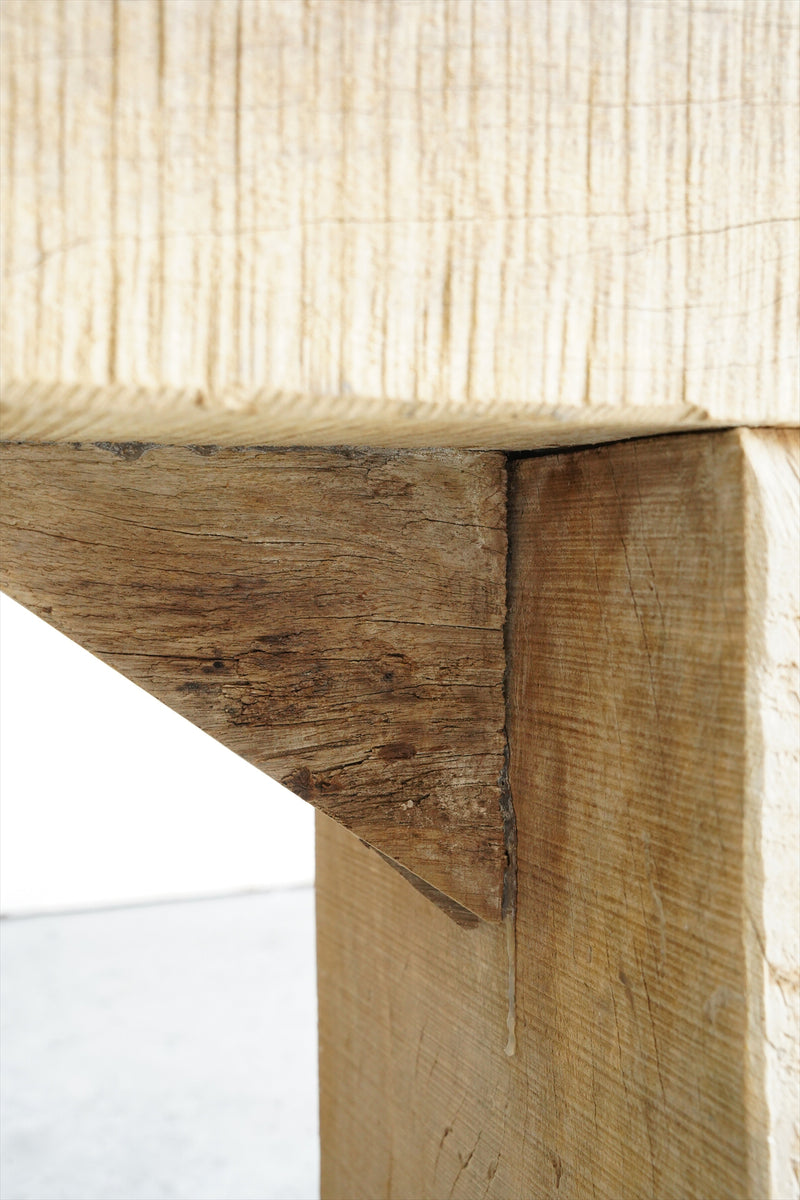 ウッド ベンチ <br>cerote antiques の写真- SEATING