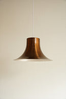 RAAK AMSTERDAM <br>"Ascot" カッパーシェード ペンダントランプ <br>1960's , Netherlands <br>大和店 , 大阪店, cerote antiques - ヴィンテージ SHARK ATTACK
