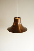 RAAK AMSTERDAM <br>"Ascot" カッパーシェード ペンダントランプ <br>1960's , Netherlands <br>大和店 , 大阪店, cerote antiques - ヴィンテージ SHARK ATTACK