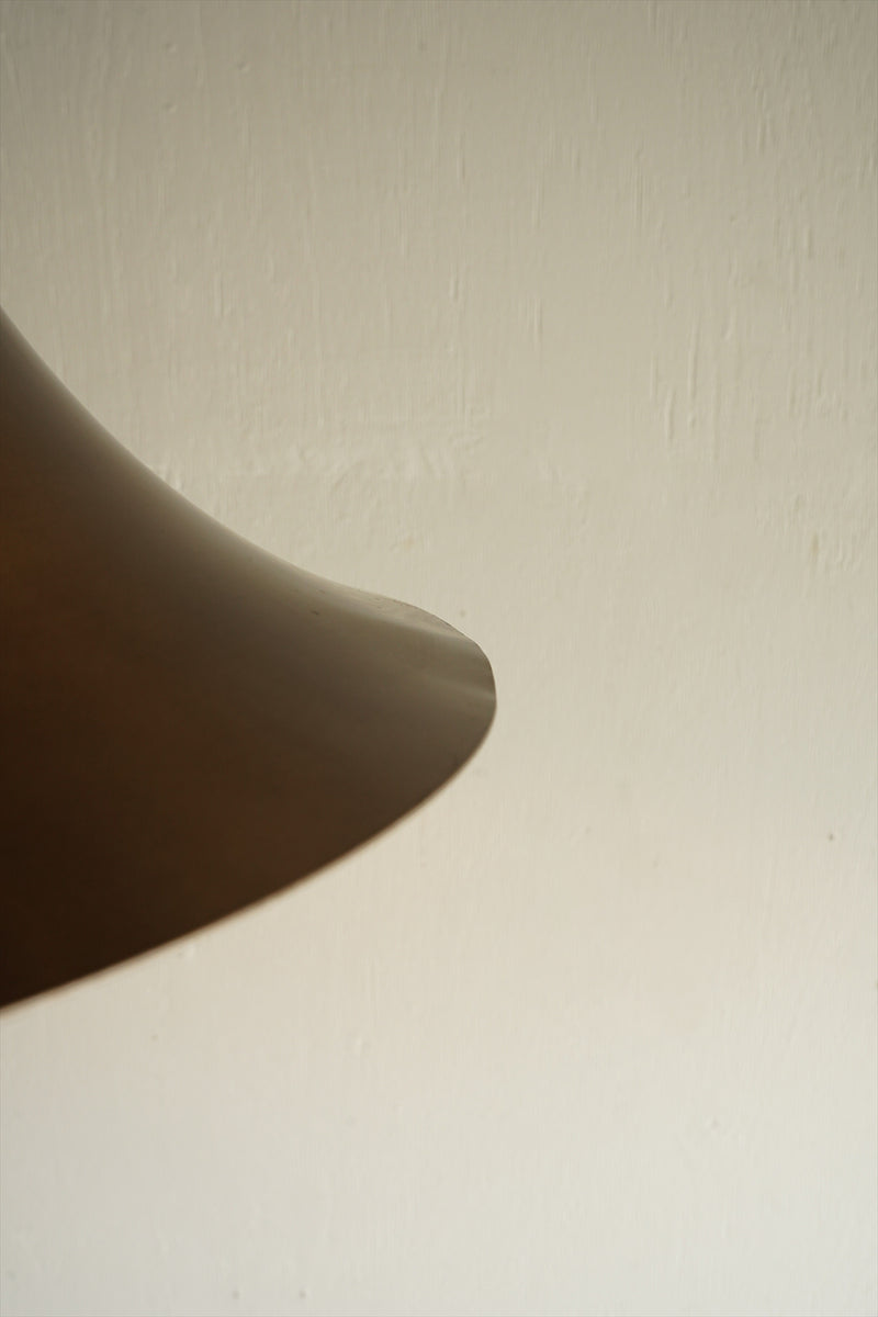 RAAK AMSTERDAM <br>"Ascot" カッパーシェード ペンダントランプ <br>1960's , Netherlands <br>大和店 , 大阪店, cerote antiques - ヴィンテージ SHARK ATTACK
