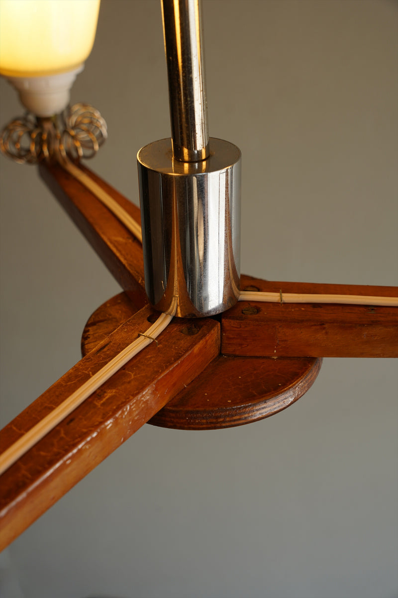 3灯シャンデリア <br>大阪店 - ヴィンテージ SHARK ATTACK