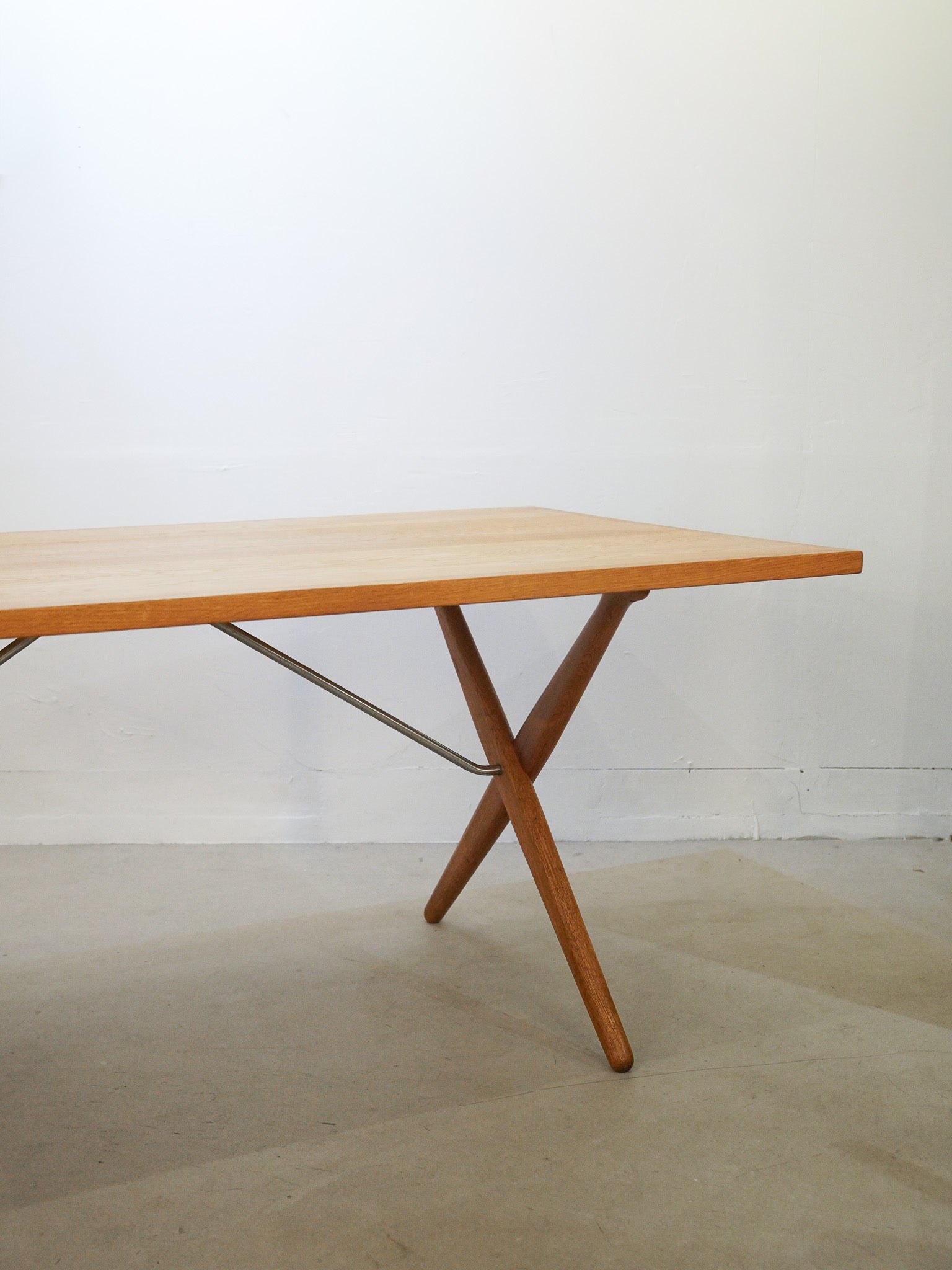 Andreas Tuck , Hans J. Wegner - Denmark , 1950s - "AT-303" ダイニングテーブル