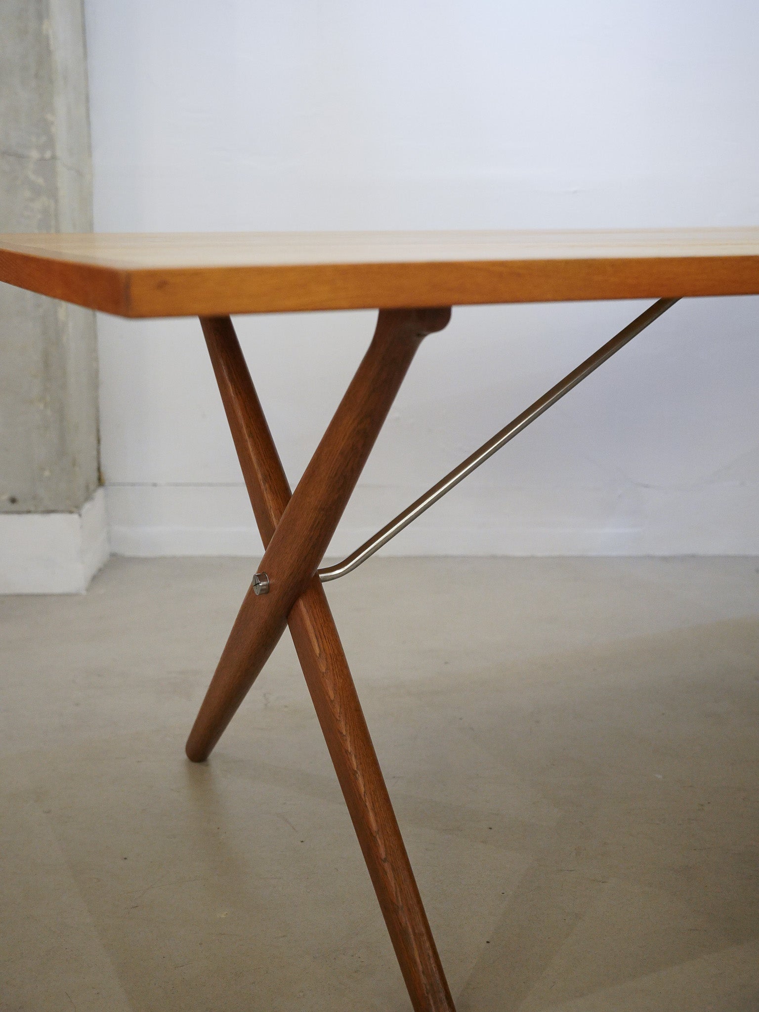 Andreas Tuck , Hans J. Wegner - Denmark , 1950s - "AT-303" ダイニングテーブル