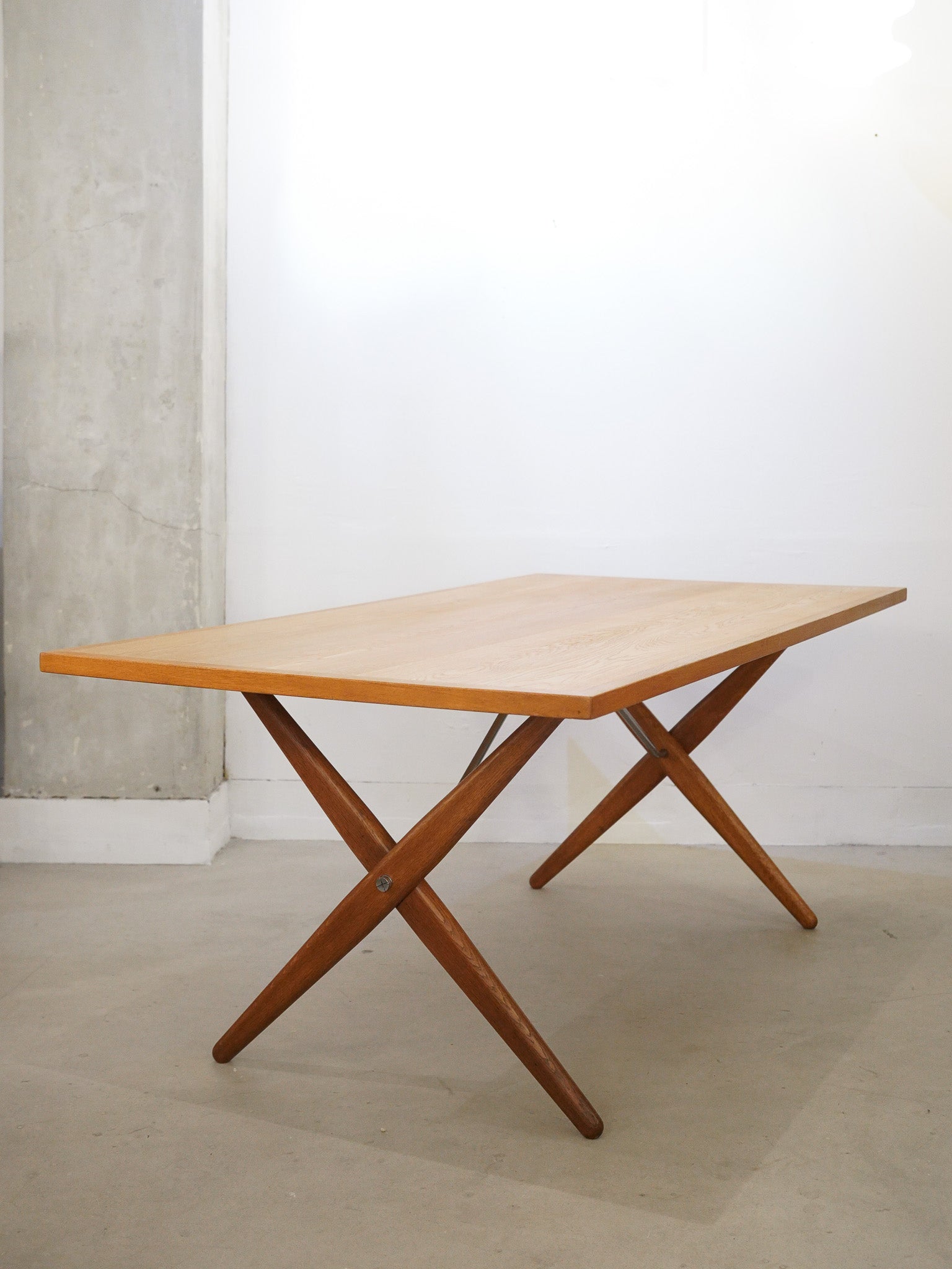 Andreas Tuck , Hans J. Wegner - Denmark , 1950s - "AT-303" ダイニングテーブル