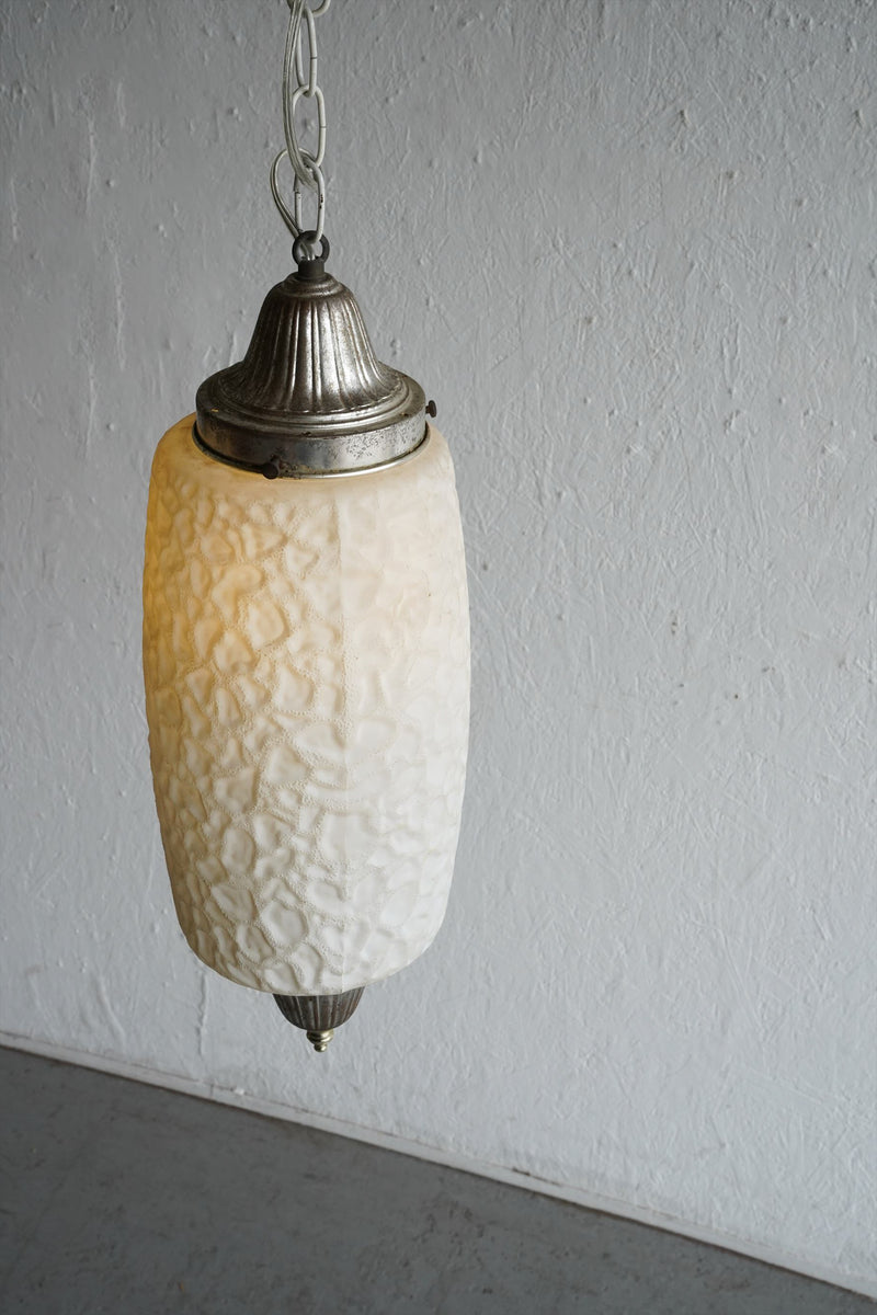 Frosted Glass Pendant Lamp Vintage Osaka Store