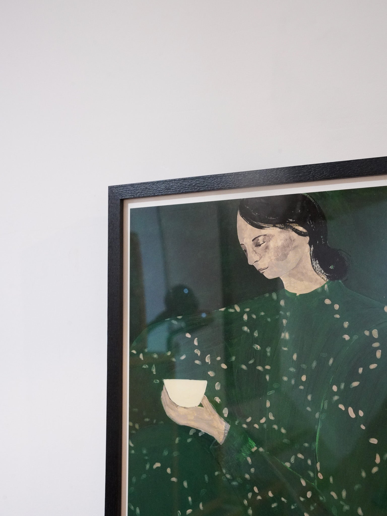 The poster club , Sofia Lind - "Coffee Alone At Place De Clichy" 30×40 - Denmark
