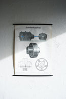 ドイツ　テクニカルウォールチャート<br>ヴィンテージ <br> 大阪店 - ヴィンテージ SHARK ATTACK