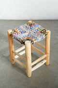 Morocco Wood x Fabric Cord Stool Osaka Store