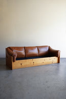 レザー ３シーターソファ <br>大阪店 - ヴィンテージ SHARK ATTACK