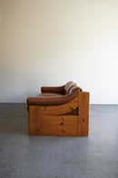 レザー ３シーターソファ <br>大阪店 - ヴィンテージ SHARK ATTACK