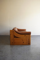 レザー ３シーターソファ <br>大阪店 - ヴィンテージ SHARK ATTACK