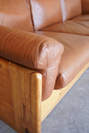 レザー ３シーターソファ <br>大阪店 - ヴィンテージ SHARK ATTACK