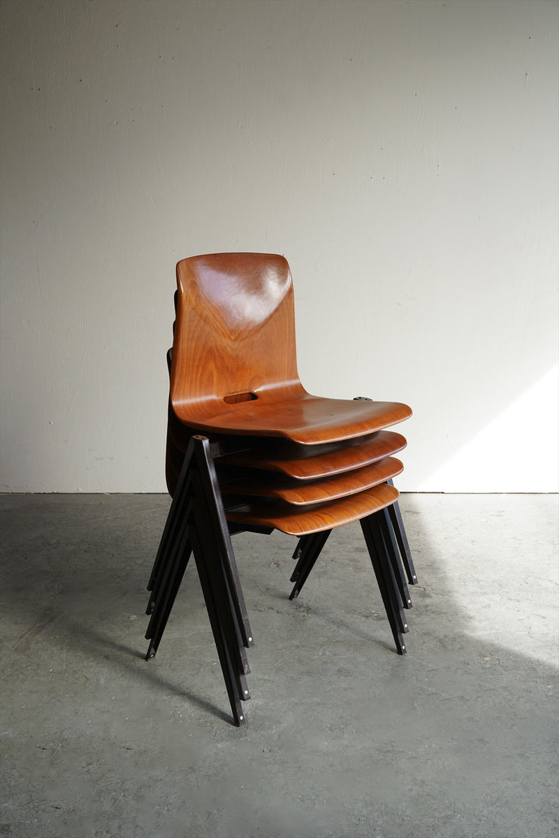 GALVANITAS <br>S-22 コンパスチェア <br>1960’s , Netherlands <br>大和店・大阪店・cerote antiques・TAMAGAWA BASE ・ bob's box - ヴィンテージ SHARK ATTACK