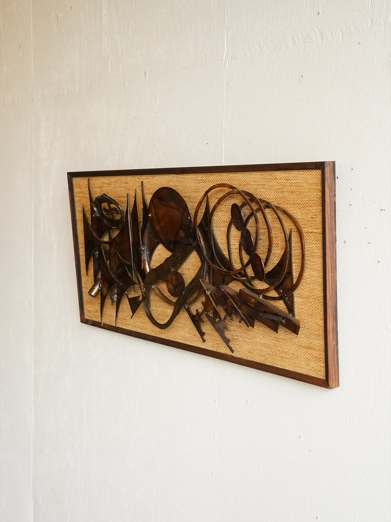 Henrik Horst <br>メタル ウォールアート <br>1970's , Denmark <br>大阪店 - ヴィンテージ SHARK ATTACK