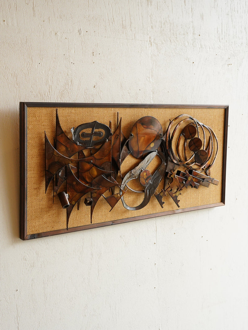 Henrik Horst <br>メタル ウォールアート <br>1970's , Denmark <br>大阪店 - ヴィンテージ SHARK ATTACK