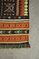 キリムラグ 154×80.5(cm) <br>大阪店 - ヴィンテージ SHARK ATTACK