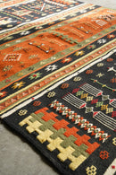 キリムラグ 154×80.5(cm) <br>大阪店 - ヴィンテージ SHARK ATTACK