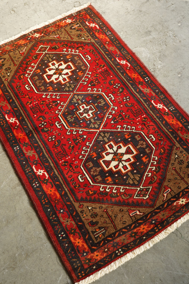 トライバルラグ 156.5×100(cm) <br>大阪店 - ヴィンテージ SHARK ATTACK