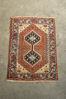 トライバルラグ 120×85.5(cm) <br>大阪店 - ヴィンテージ SHARK ATTACK