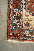 トライバルラグ 120×85.5(cm) <br>大阪店 - ヴィンテージ SHARK ATTACK