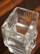 Magnor Glassverk , Finn Scholl <br>Heart Vase ガラス フラワーベース <br> Norway <br>大阪店 - ヴィンテージ SHARK ATTACK