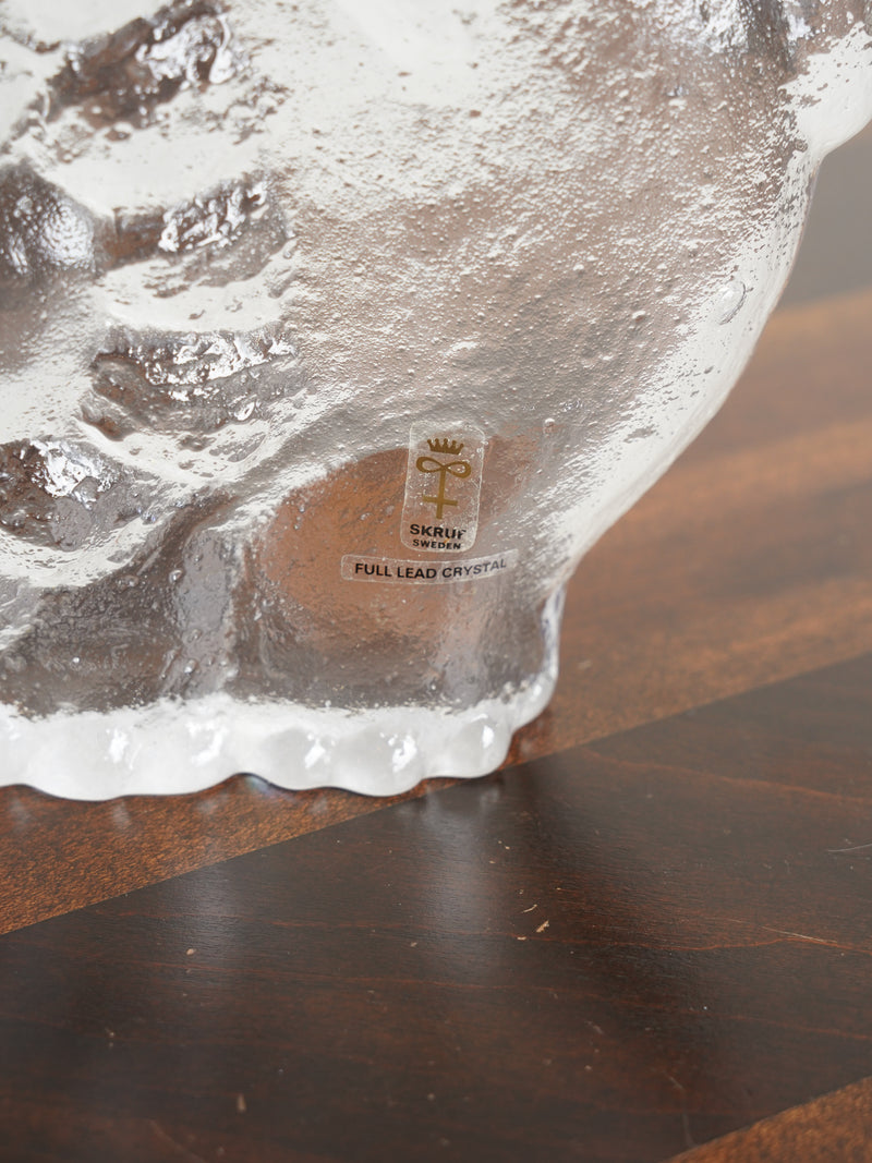 Shruf , Lars Hellsten <br>ガラス アニマルオブジェ <br>1960's-1970's , Sweden <br>大阪店 - ヴィンテージ SHARK ATTACK