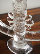 Pukeberg , Staffan Gellerstedt <br>ガラス キャンドルスタンド <br>1970’s , Sweden <br>大阪店 - ヴィンテージ SHARK ATTACK