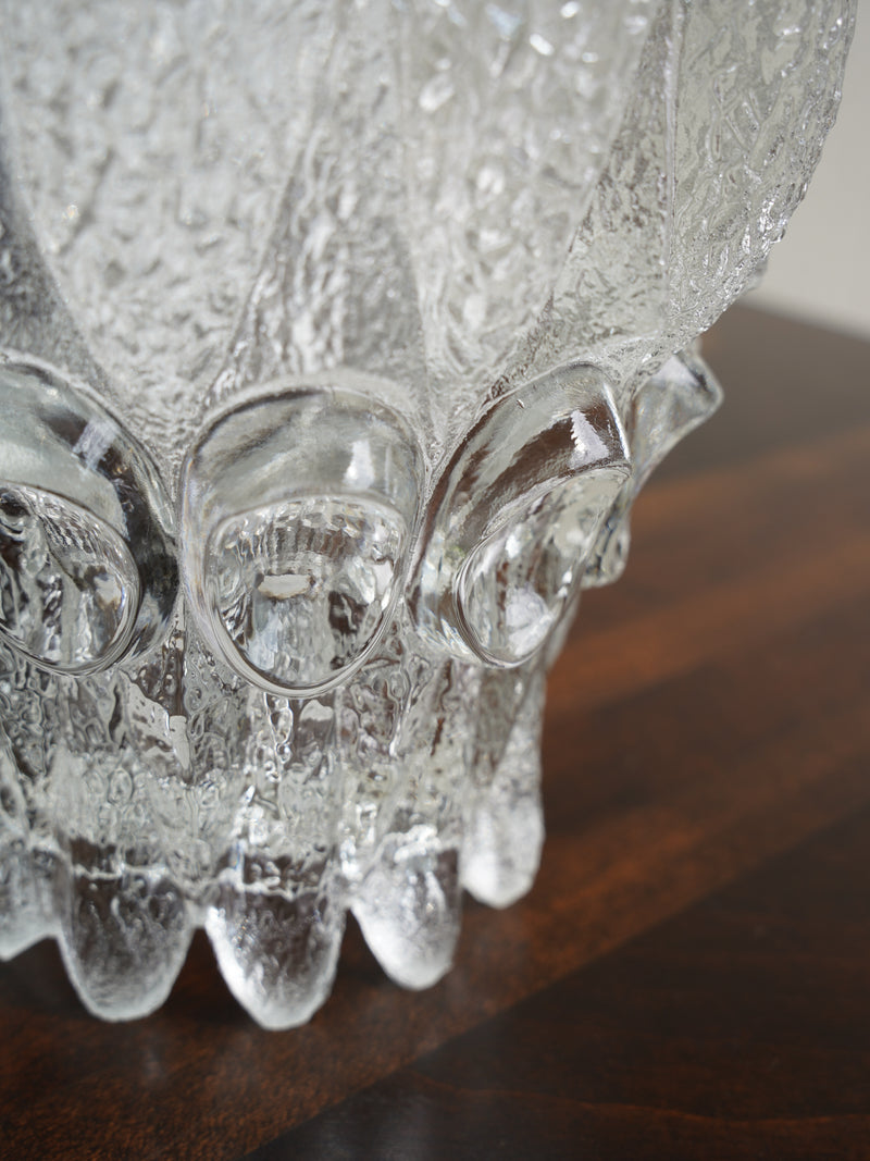 Ingrid Hutte <br>ガラス キャンドルホルダー <br>Germany <br>大阪店 - ヴィンテージ SHARK ATTACK