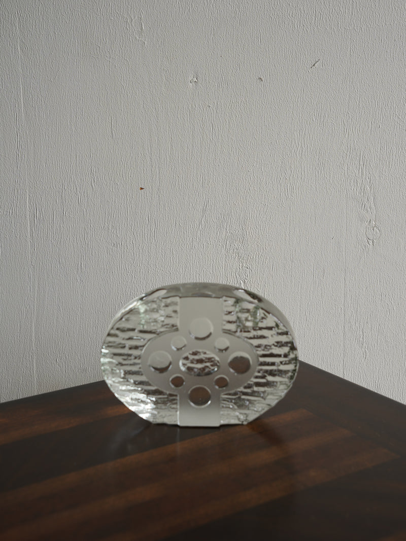 Pukeberg <br>ガラス フラワーベース <br>1970's , Sweden <br>大阪店 - ヴィンテージ SHARK ATTACK