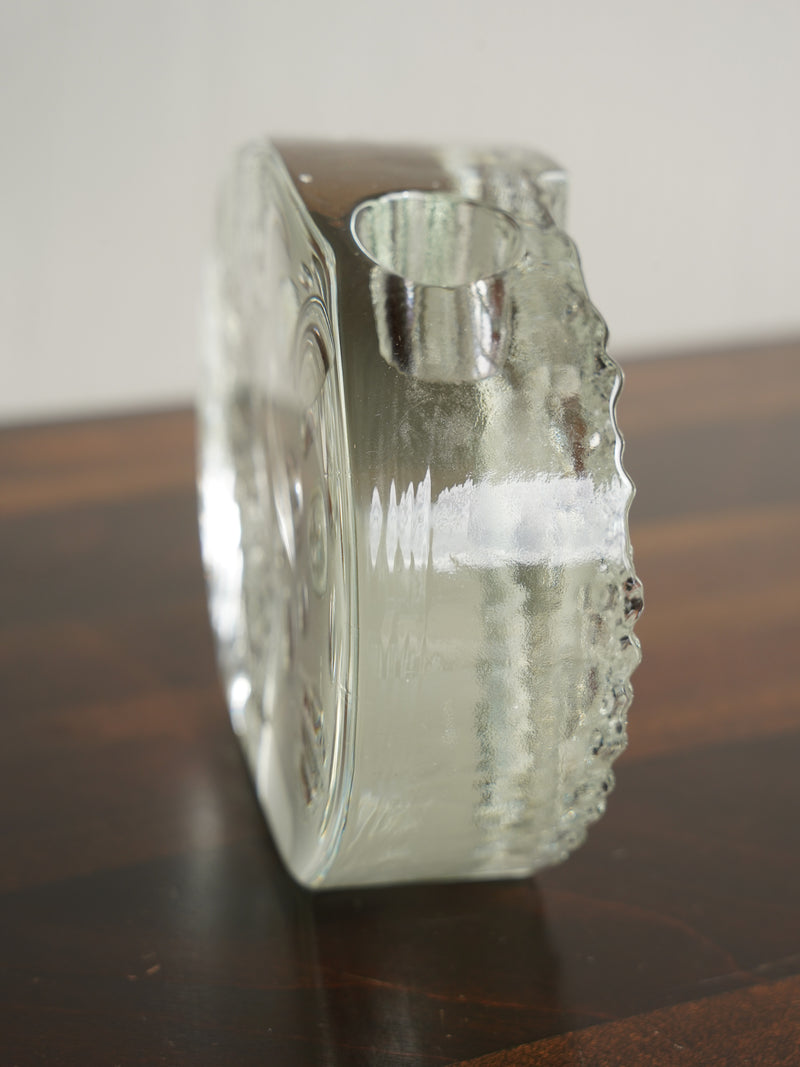 Pukeberg <br>ガラス フラワーベース <br>1970's , Sweden <br>大阪店 - ヴィンテージ SHARK ATTACK