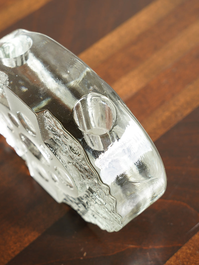 Pukeberg <br>ガラス フラワーベース <br>1970's , Sweden <br>大阪店 - ヴィンテージ SHARK ATTACK