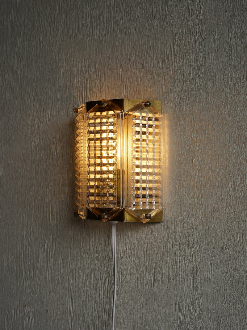 Flygsfors , Wiktor Berndt <br>ガラス ウォールランプ <br>1960's-1970's , Sweden <br>大阪店 の写真- LIGHTING