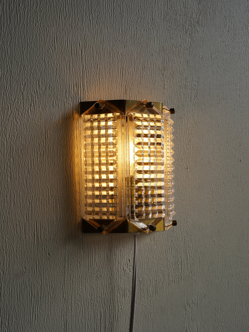 Flygsfors , Wiktor Berndt <br>ガラス ウォールランプ <br>1960's-1970's , Sweden <br>大阪店 の写真- LIGHTING