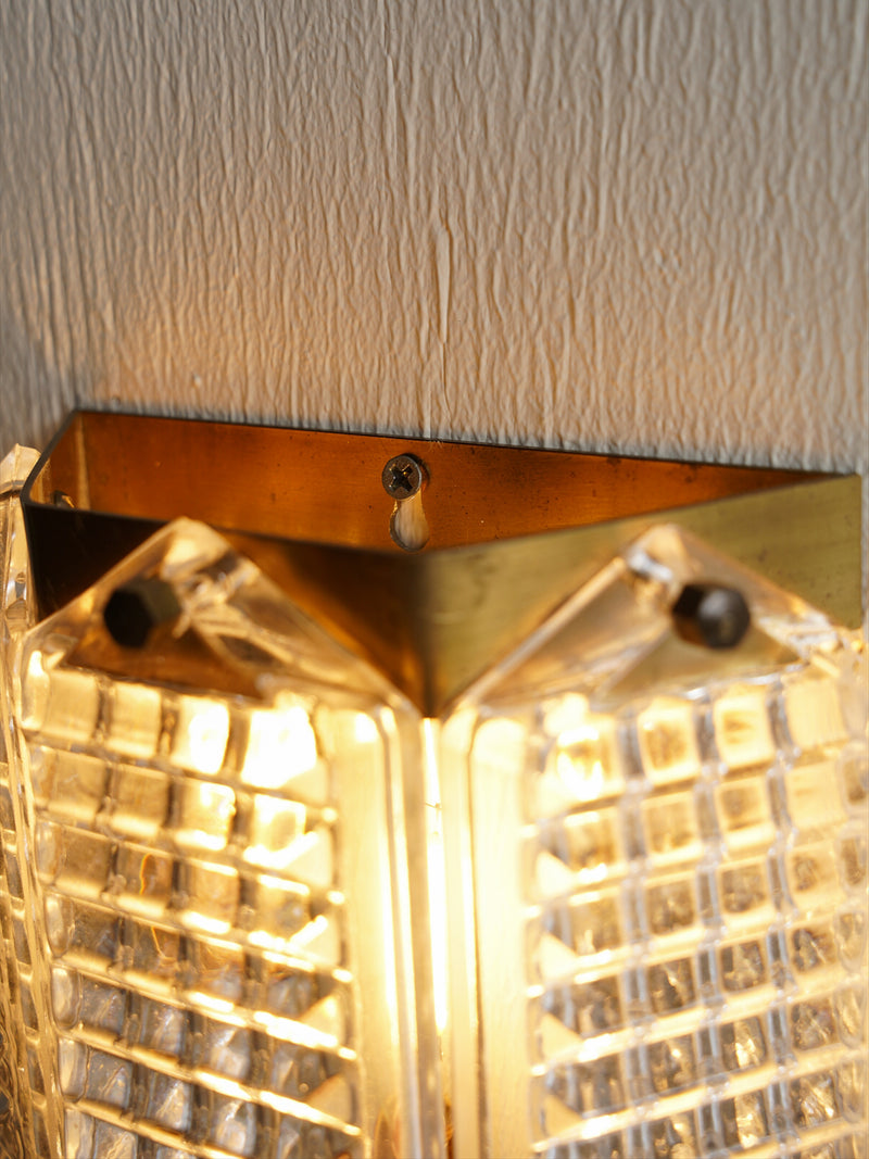 Flygsfors , Wiktor Berndt <br>ガラス ウォールランプ <br>1960's-1970's , Sweden <br>大阪店 の写真- LIGHTING