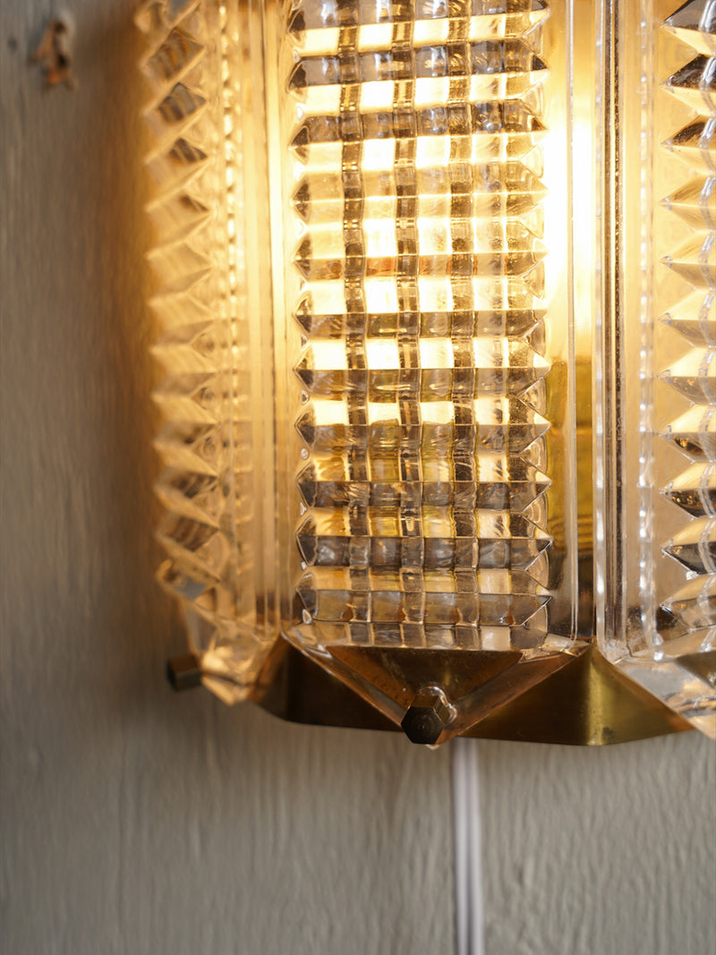 Flygsfors , Wiktor Berndt <br>ガラス ウォールランプ <br>1960's-1970's , Sweden <br>大阪店 の写真- LIGHTING