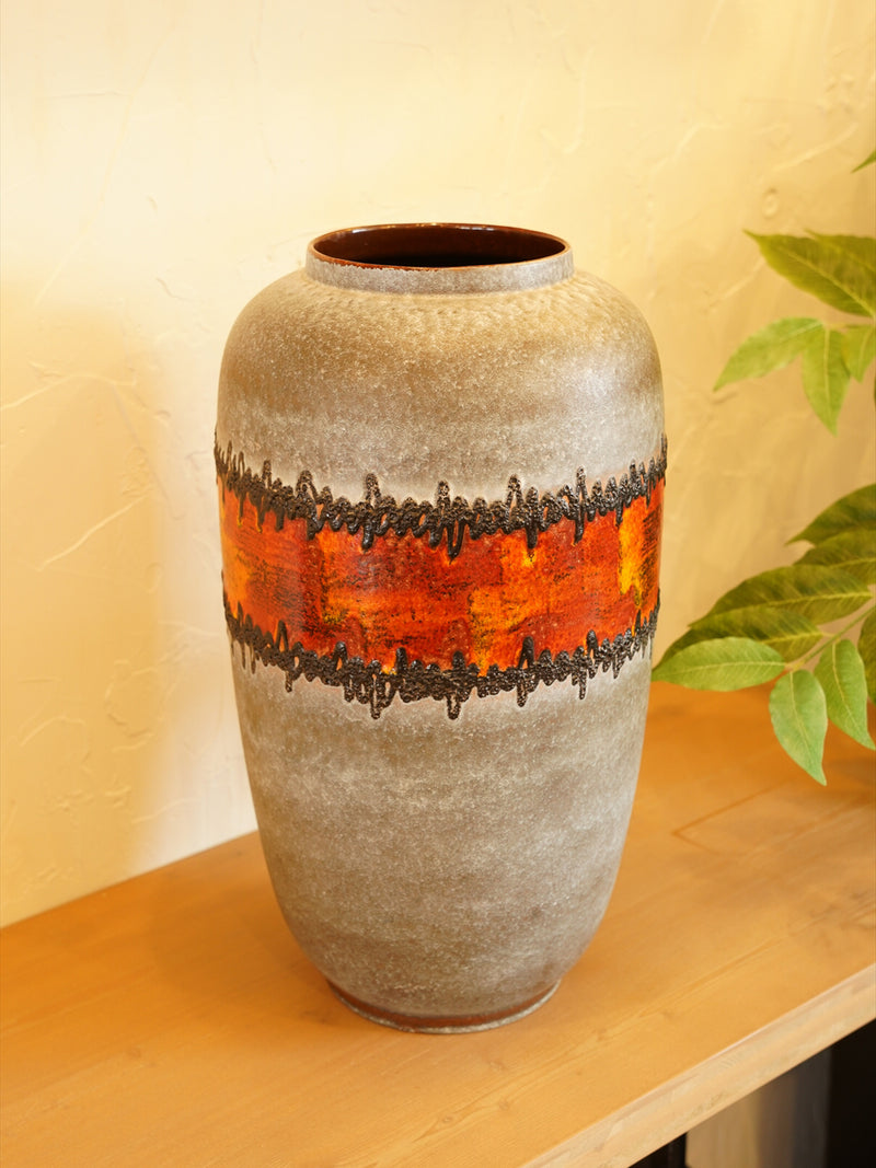 Carstens Tonnieshof <br>セラミック フラワーベース <br>West Germany <br>大阪店 - ヴィンテージ SHARK ATTACK