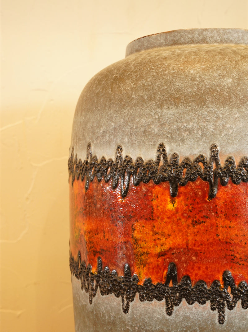 Carstens Tonnieshof <br>セラミック フラワーベース <br>West Germany <br>大阪店 - ヴィンテージ SHARK ATTACK