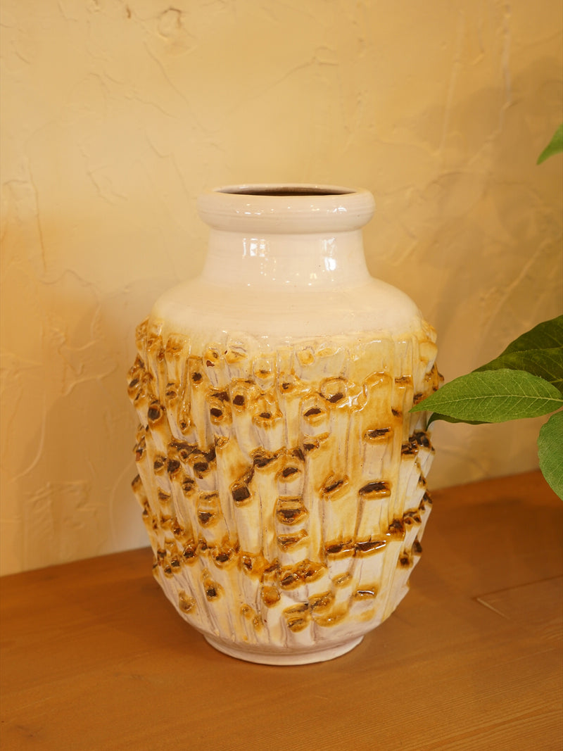 Carstens Tönnieshof <br>セラミック フラワーベース <br>1960's-1970's , West Germany <br>大阪店 - ヴィンテージ SHARK ATTACK