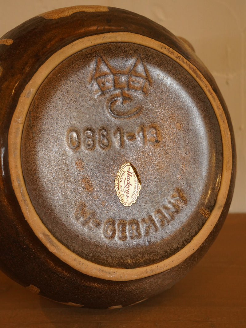 Carstens Tönnieshof <br>セラミック フラワーベース <br>West Germany <br>大阪店 - ヴィンテージ SHARK ATTACK